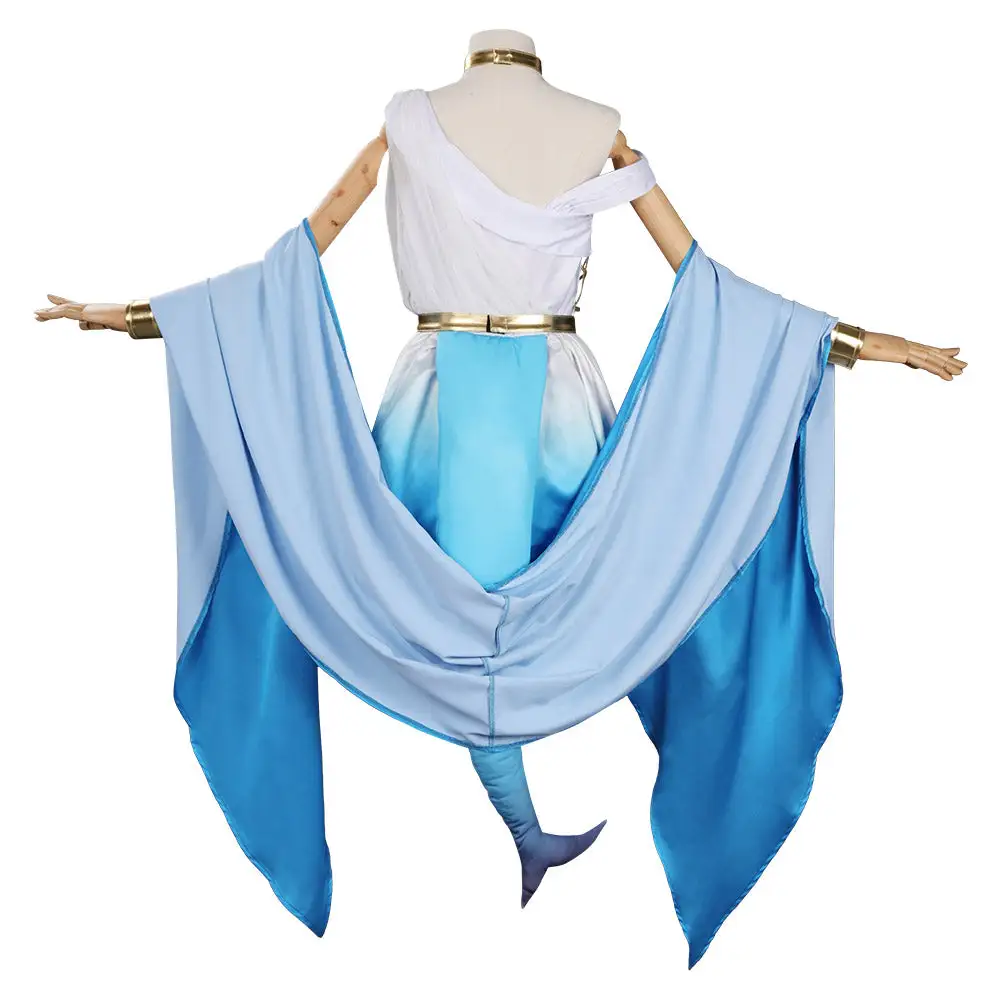 Hololive Vtuber Gawr Gura Cosplay Costume Outfits Halloween Carnival Suit 4 Hololive Vtuber Gawr Gura Cosplay Costume Outfits Halloween Carnival Suit - Image 4