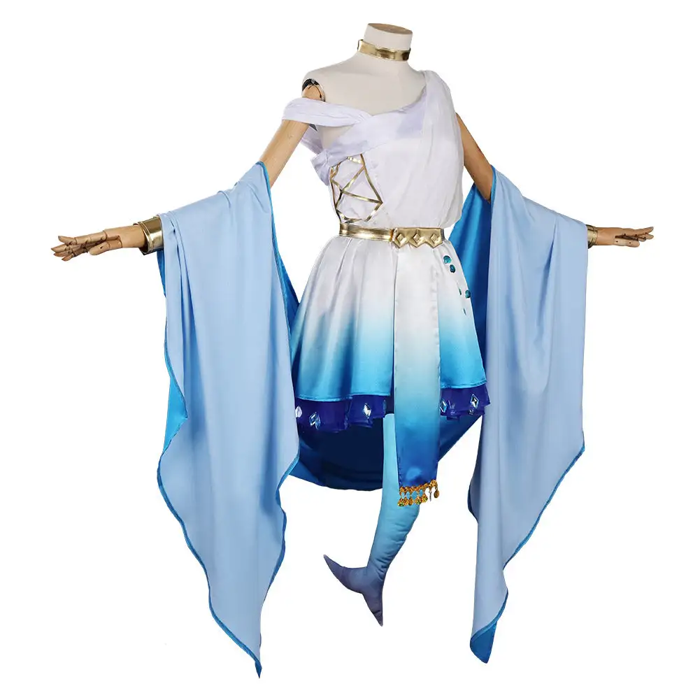 Hololive Vtuber Gawr Gura Cosplay Costume Outfits Halloween Carnival Suit 5 Hololive Vtuber Gawr Gura Cosplay Costume Outfits Halloween Carnival Suit - Image 5