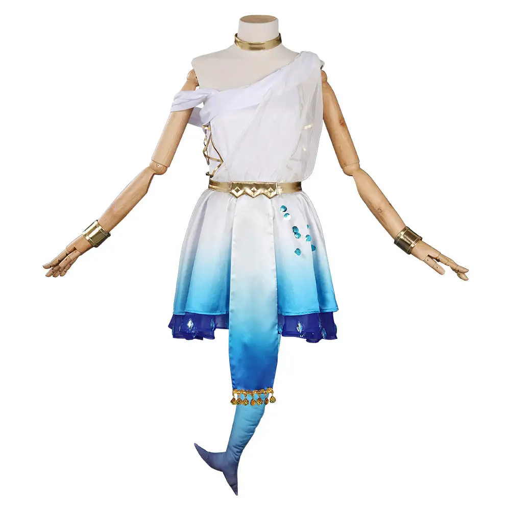 Hololive Vtuber Gawr Gura Cosplay Costume Outfits Halloween Carnival Suit 6 Hololive Vtuber Gawr Gura Cosplay Costume Outfits Halloween Carnival Suit - Image 6