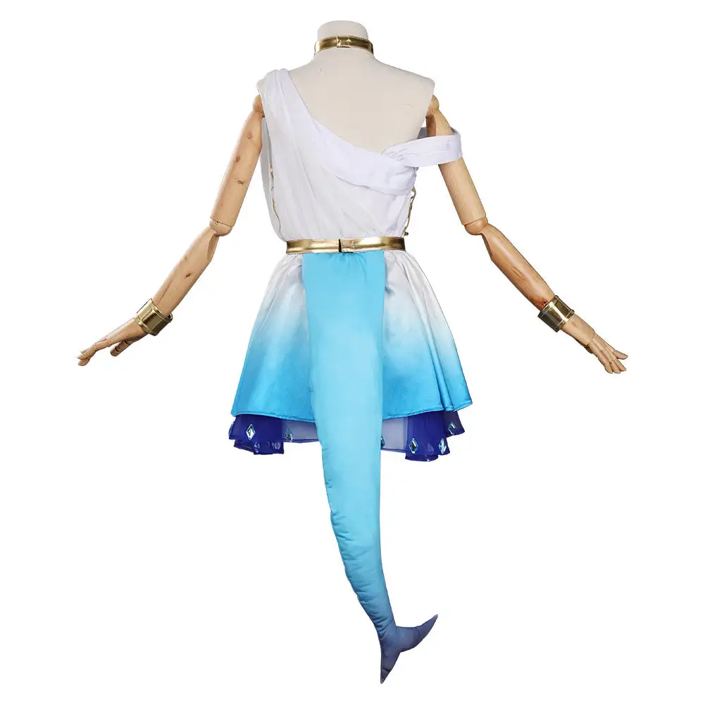 Hololive Vtuber Gawr Gura Cosplay Costume Outfits Halloween Carnival Suit 7 Hololive Vtuber Gawr Gura Cosplay Costume Outfits Halloween Carnival Suit - Image 7