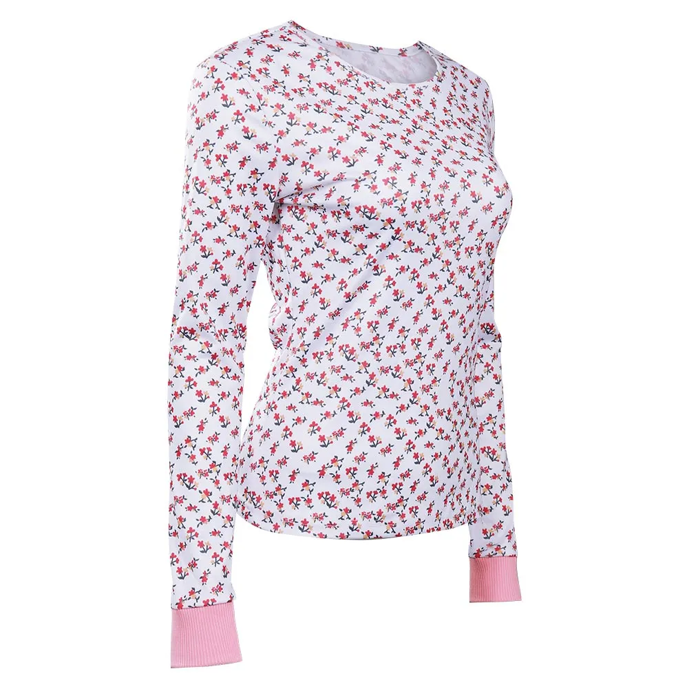 Stranger Things Season 4 - ElevenCosplay Costume Floral Long T-shirt Shirt Halloween Carnival Suit 5 Stranger Things Season 4 - ElevenCosplay Costume Floral Long T-shirt Shirt Halloween Carnival Suit - Image 5