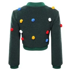 The Guardians Of The Galaxy Holiday Special Mantis Cosplay Costume Knitted Cardigan Christmax Costume -Cosplay Sales Store 15008498 3