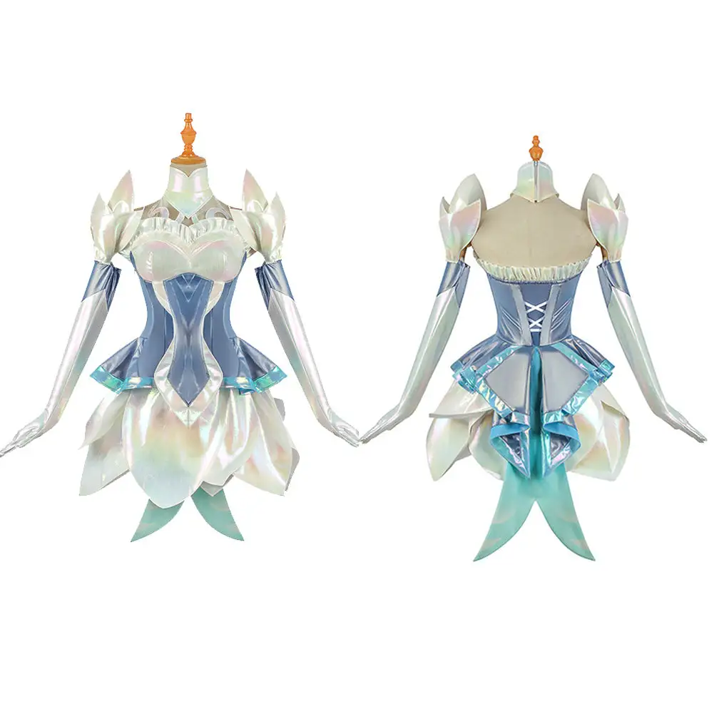 League Of Legends LoL Zyra Rise Of The Thorns Crystal Rose Skin Outfits Cosplay Costume 7 League Of Legends LoL Zyra Rise Of The Thorns Crystal Rose Skin Outfits Cosplay Costume - Image 7