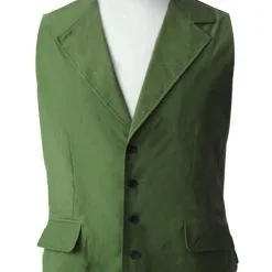 Batman Dark Knight Joker Green Vest Costume Halloween Cosplay