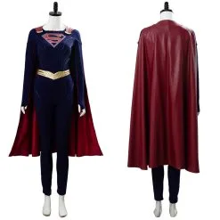 Supergirl Season 5 Kara Danvers Jumpsuit Halloween Carnival Suit Cosplay Costume -Cosplay Sales Store 171c1f5d723afecf4ef0cad897864515
