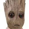 Avengers Infinity War Groot Latex Cosplay Mask Imitated Wooden Mask