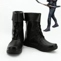 Green Arrow Cosplay Boots Shoes Custom Made