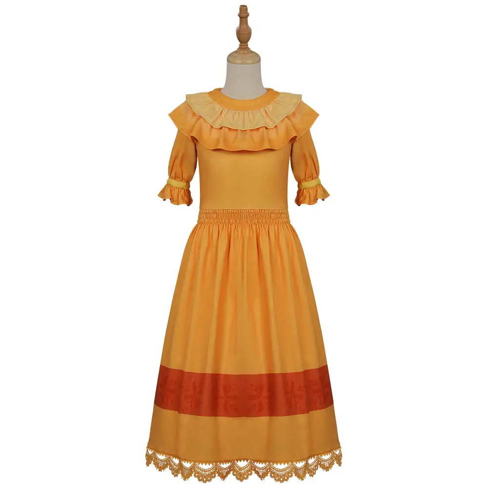 Encanto PEPA Dress Outfits Halloween Carnival Suit Cosplay Costume For Kids Children 2 Encanto PEPA Dress Outfits Halloween Carnival Suit Cosplay Costume For Kids Children - Image 2