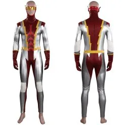 The Flash S7 Bart Allen Impulse Cosplay Costume Jumpsuit Outfits Halloween Carnival Suit