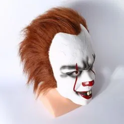 2017 IT Movie Pennywise The Clown Mask Cosplay Props -Cosplay Sales Store 2017 it movie pennywise the clown mask cosplay prop 3
