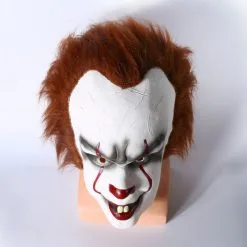 2017 IT Movie Pennywise The Clown Mask Cosplay Props -Cosplay Sales Store 2017 it movie pennywise the clown mask cosplay prop 4