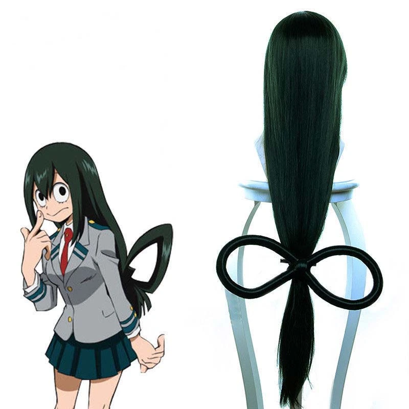 Tsuyu Asui Cosplay Wig 2 Tsuyu Asui Cosplay Wig - Image 2