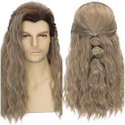 Thor: Love And Thunder Thor Cosplay Wig Heat Resistant Synthetic Hair Carnival Halloween Party Props