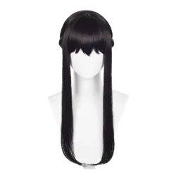 Yor Forger /Yor Briar Long Black Cosplay Wig Heat Resistant Synthetic Hair Carnival Halloween