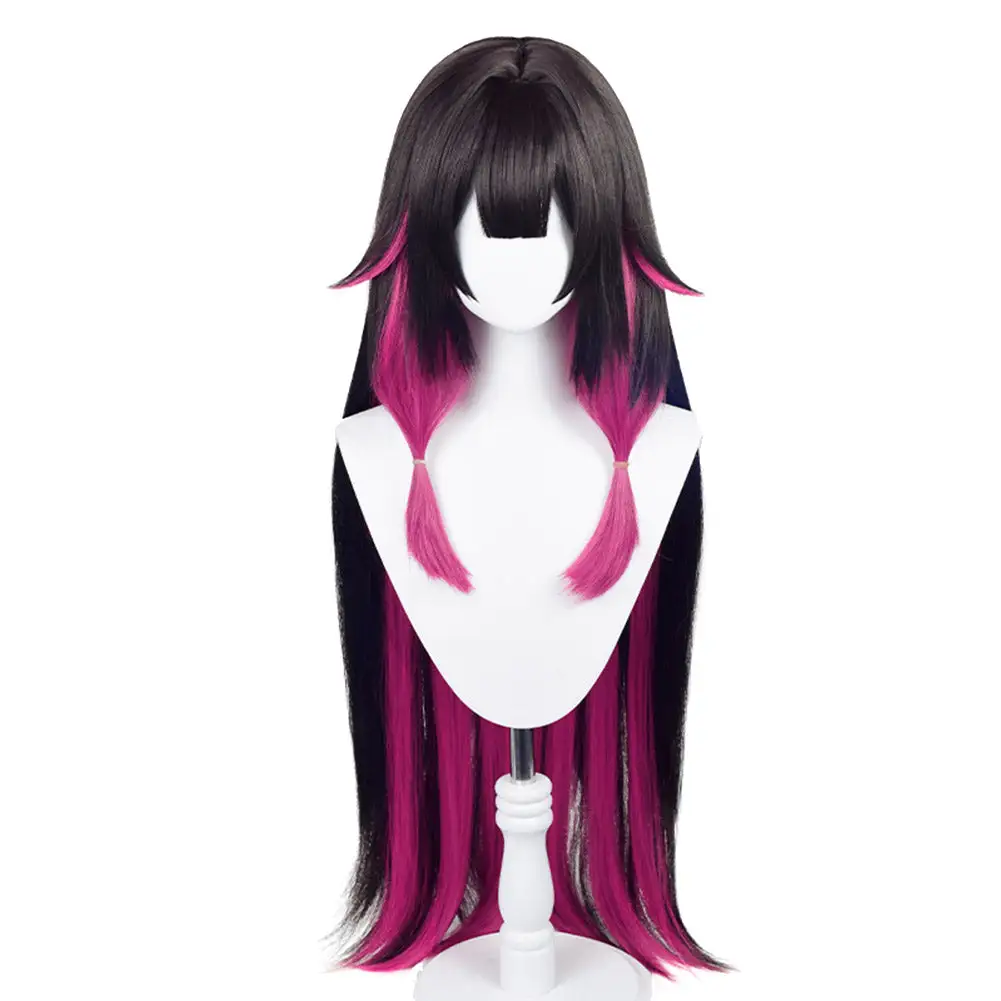Genshin Impact Fatui Columbina Cosplay Wig Heat Resistant Synthetic Hair Carnival Halloween Party Props 1 Genshin Impact Fatui Columbina Cosplay Wig Heat Resistant Synthetic Hair Carnival Halloween Party Props