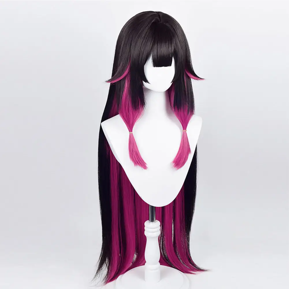 Genshin Impact Fatui Columbina Cosplay Wig Heat Resistant Synthetic Hair Carnival Halloween Party Props 4 Genshin Impact Fatui Columbina Cosplay Wig Heat Resistant Synthetic Hair Carnival Halloween Party Props - Image 4