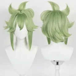 Genshin Impact Kuki Shinobu Cosplay Wig Halloween Party Props -Cosplay Sales Store 20S8459B 5