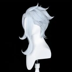 Genshin Impact Fatui Dottore Cosplay Wig Heat Resistant Synthetic Hair Carnival Halloween Party Props -Cosplay Sales Store 20S8493 4
