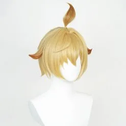 Genshin Impact Mika Cosplay Wig Heat Resistant Synthetic Hair Carnival Halloween Party Props 7 Genshin Impact Mika Cosplay Wig Heat Resistant Synthetic Hair Carnival Halloween Party Props -Cosplay Sales Store 20S8545 3