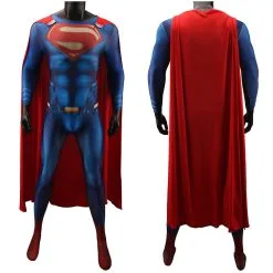 Superman: Man Of Steel Codplay Costume Jumpsuit Cloak Outfits Halloween Carnival Suit