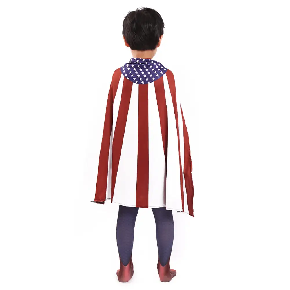 Kids Children The Boys Homelander Cosplay Costume Jumpsuit Outfits Halloween Carnival Suit 3 Kids Children The Boys Homelander Cosplay Costume Jumpsuit Outfits Halloween Carnival Suit - Image 3