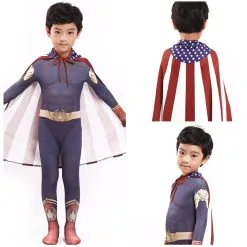 Kids Children The Boys Homelander Cosplay Costume Jumpsuit Outfits Halloween Carnival Suit 11 Kids Children The Boys Homelander Cosplay Costume Jumpsuit Outfits Halloween Carnival Suit -Cosplay Sales Store 2112656 costumebuy2009