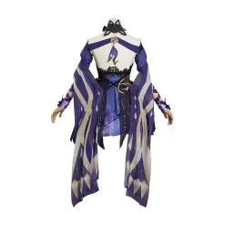 Genshin Impact Keqing Cosplay Costume Outfits Halloween Carnival Suit -Cosplay Sales Store 21f923cd4a3c68bd945b2a5d338b3520