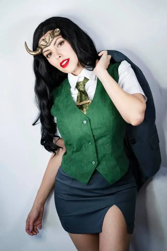 Loki 2021 Female Loki Outfit Halloween Original Designers Cosplay Costume 9 Loki 2021 Female Loki Outfit Halloween Original Designers Cosplay Costume - Image 9