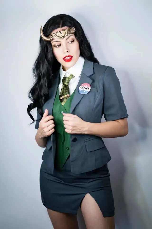 Loki 2021 Female Loki Outfit Halloween Original Designers Cosplay Costume 8 Loki 2021 Female Loki Outfit Halloween Original Designers Cosplay Costume - Image 8