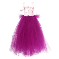 Kids Girls Hocus Pocus Sara Sanderson Mesh Dress Halloween Carnival Suit -Cosplay Sales Store 2501290 3