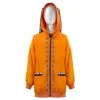 Kids Children Kakegurui Compulsive Gambler Yomoduki Runa Hoodie Zipper Hooded Long Jacket Coat Cosplay Costume