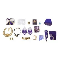 Genshin Impact Candace Cosplay Costume Uniform Outfits Halloween Carnival Suit -Cosplay Sales Store 250750 6