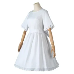 Anya Forger Cosplay Costume White Dress Halloween Carnival Suit -Cosplay Sales Store 251005 2