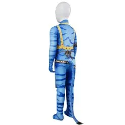 Kids Children Avatar 2 Cosplay Costume Jumpsuit Outfits Halloween Carnival Suit -Cosplay Sales Store 251807 3