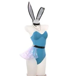League Of Legends LOL KDA Groups Seraphine Bunny Girl Jumpsuit Outfits Halloween Carnival Suit Cosplay Costume