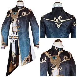 Genshin Impact Xingqiu Cosplay Costume Shirt Coat Outfits Halloween Carnival Suit -Cosplay Sales Store 251966 costumebuy2009
