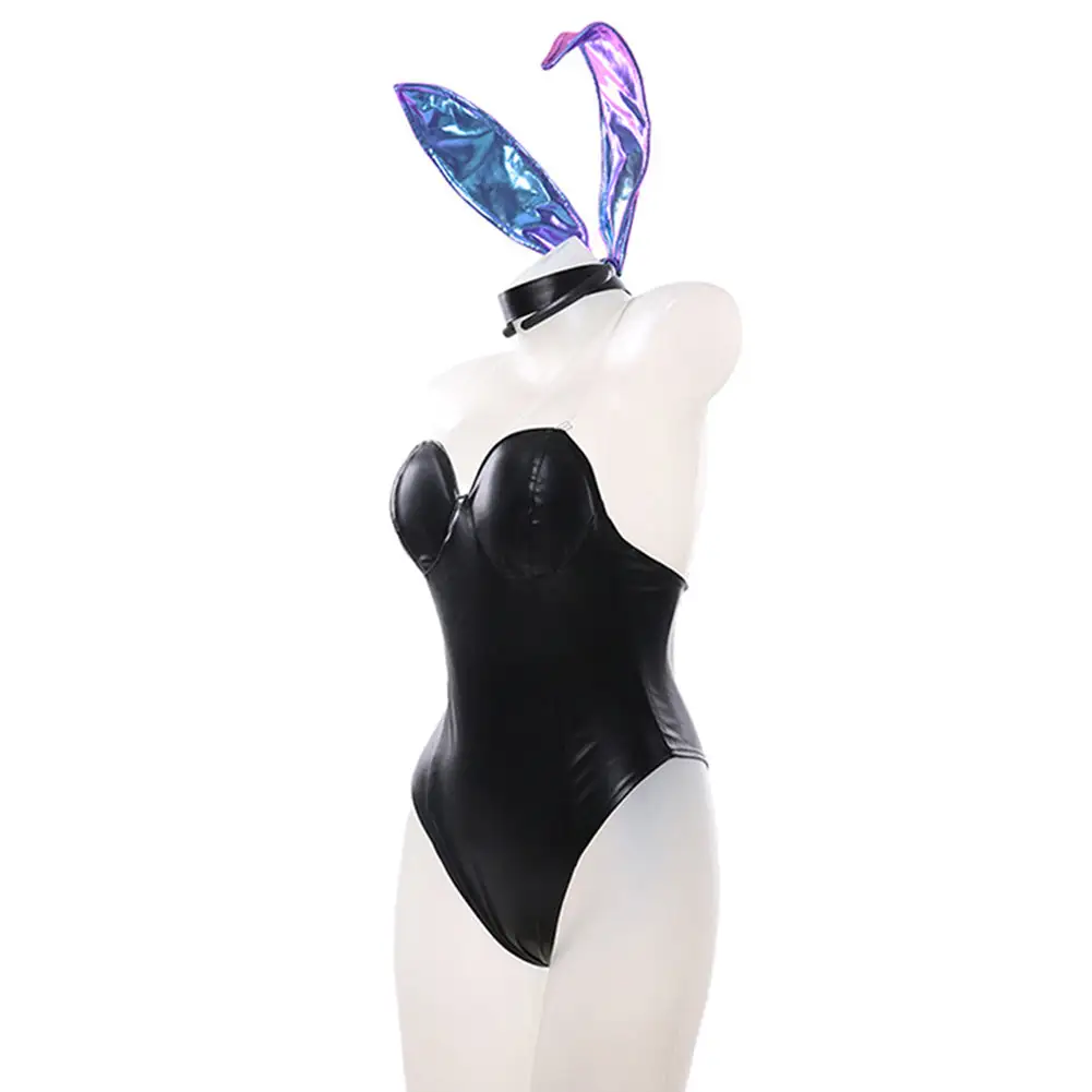 League Of Legends LOL KDA Agony‘s Embrace Evelynn Bunny Girl Jumpsuit Outfits Halloween Carnival Suit Cosplay Costume 2 League Of Legends LOL KDA Agony‘s Embrace Evelynn Bunny Girl Jumpsuit Outfits Halloween Carnival Suit Cosplay Costume - Image 2