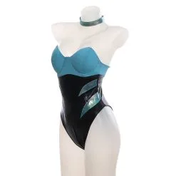 League Of Legends LOL KDA Groups Akali The Rogue Assassin Bunny Girl Jumpsuit Outfits Halloween Carnival Suit Cosplay Costume -Cosplay Sales Store 253172 2