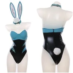 League Of Legends LOL KDA Groups Akali The Rogue Assassin Bunny Girl Jumpsuit Outfits Halloween Carnival Suit Cosplay Costume -Cosplay Sales Store 253172 cosplayying