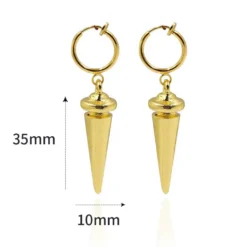 Anime Cosplay Yor Forger Earrings Cosplay Gold Ear Clip Prop Accessories -Cosplay Sales Store 2539590 4