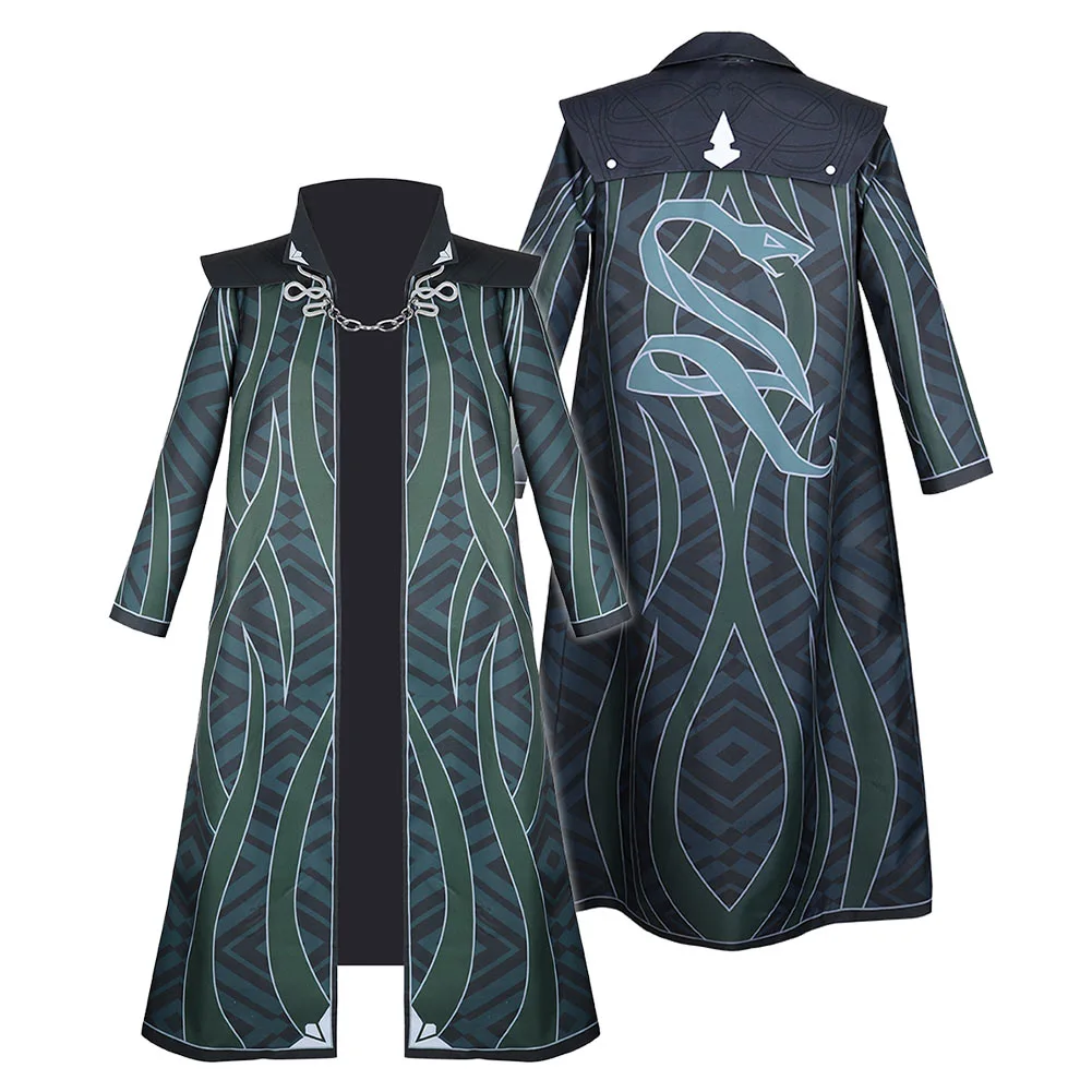 Hogwarts Legacy Salazar Slytherin Cosplay Costume Outfits Halloween Carnival Party Suit 1 Hogwarts Legacy Salazar Slytherin Cosplay Costume Outfits Halloween Carnival Party Suit