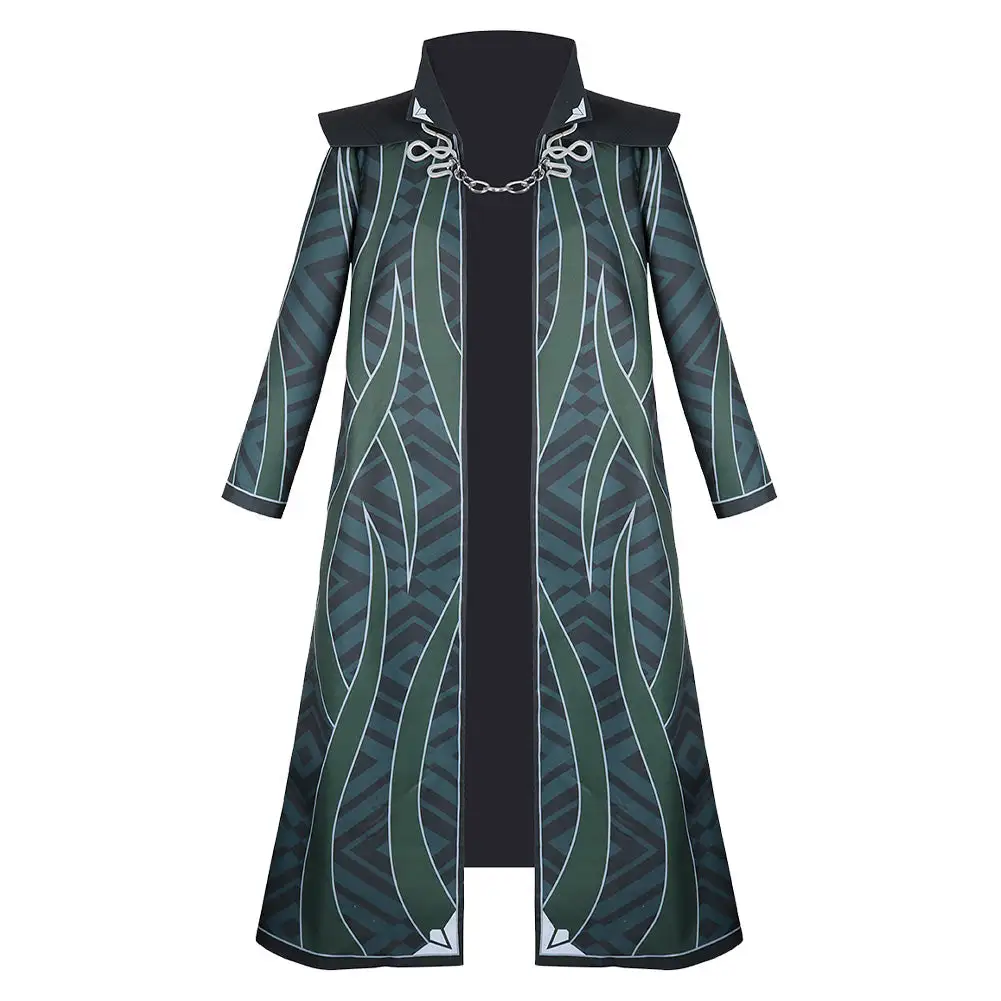 Hogwarts Legacy Salazar Slytherin Cosplay Costume Outfits Halloween Carnival Party Suit 2 Hogwarts Legacy Salazar Slytherin Cosplay Costume Outfits Halloween Carnival Party Suit - Image 2