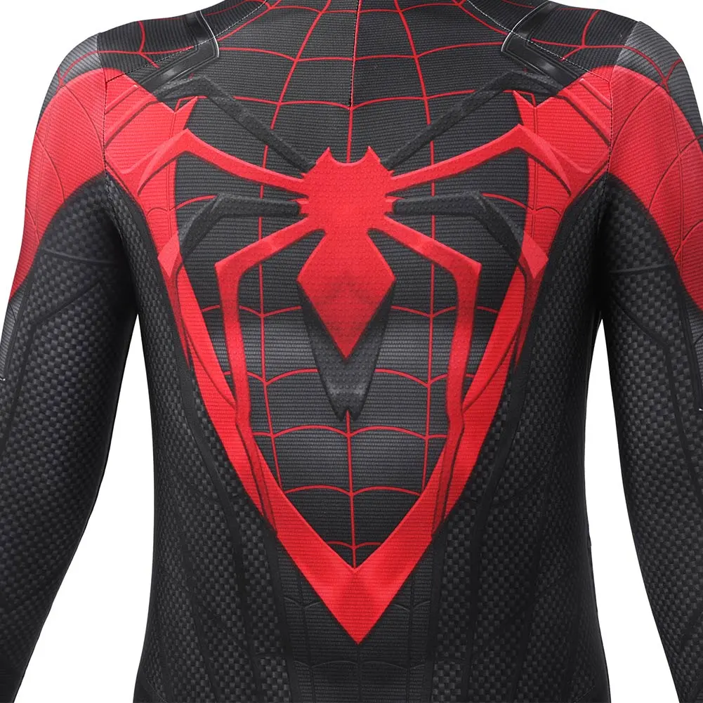 Kids Children Spiderman Miles Morales Cosplay Costume Outfits Halloween Carnival Suit 5 Kids Children Spiderman Miles Morales Cosplay Costume Outfits Halloween Carnival Suit - Image 5