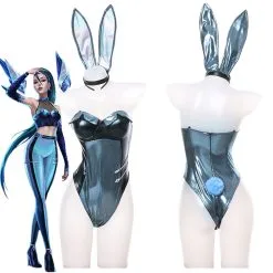League Of Legends LOL KDA Groups Kaisa Daughter Of The Void Bunny Girl Cosplay Costume
