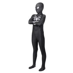 Kids Children Venom X Spider-Man Miles Morales Cosplay Costume Jumpsuit Outfits Halloween Carnival Suit -Cosplay Sales Store 2546022 3