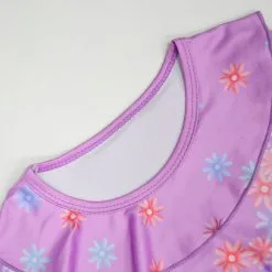 Kids Girls Encanto Isabela Cosplay Costume Dress Bag Headband Outfits 11 Kids Girls Encanto Isabela Cosplay Costume Dress Bag Headband Outfits -Cosplay Sales Store 254981 3