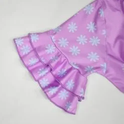 Kids Girls Encanto Isabela Cosplay Costume Dress Bag Headband Outfits 12 Kids Girls Encanto Isabela Cosplay Costume Dress Bag Headband Outfits -Cosplay Sales Store 254981 4