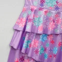 Kids Girls Encanto Isabela Cosplay Costume Dress Bag Headband Outfits 13 Kids Girls Encanto Isabela Cosplay Costume Dress Bag Headband Outfits -Cosplay Sales Store 254981 5