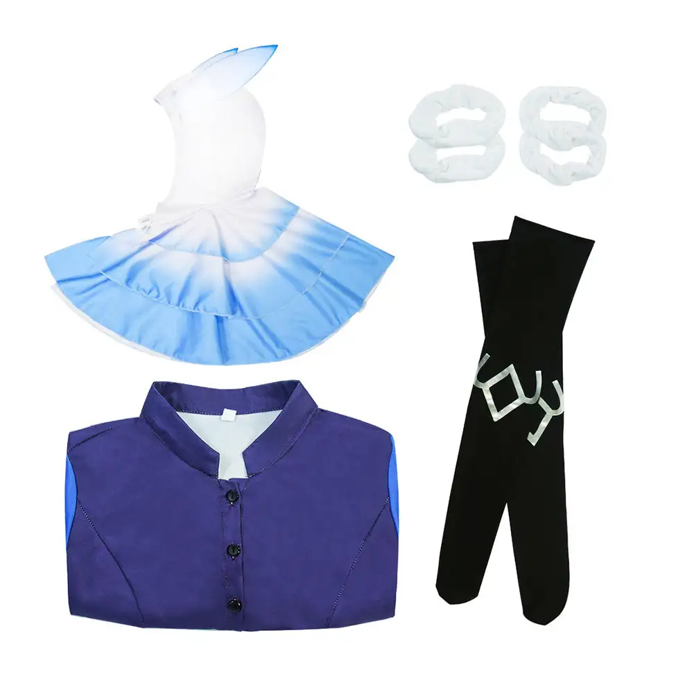 Genshin Impact Cryo Abyss Mage Cosplay Costume Outfits Halloween Carnival Suit 2 Genshin Impact Cryo Abyss Mage Cosplay Costume Outfits Halloween Carnival Suit - Image 2