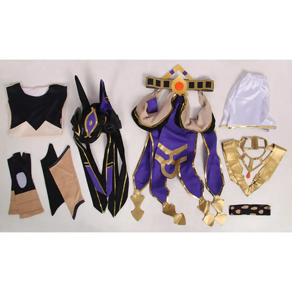 Genshin Impact Cyno Cosplay Costume Outfits Halloween Carnival Suit 7 Genshin Impact Cyno Cosplay Costume Outfits Halloween Carnival Suit - Image 7